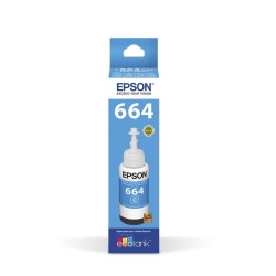 Botella de Tinta Cyan T66 Epson
