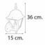 FAROL CUADRADO BLANCO 9400426 ARGOS.