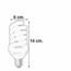 FOCO AHORRADOR ESPIRAL 24W 4PK VOLTECH
