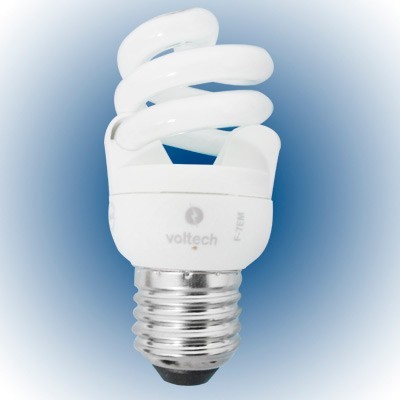 FOCO AHORRADOR 48202 ESPIRAL MINI 7W L.B. VOLTECH.