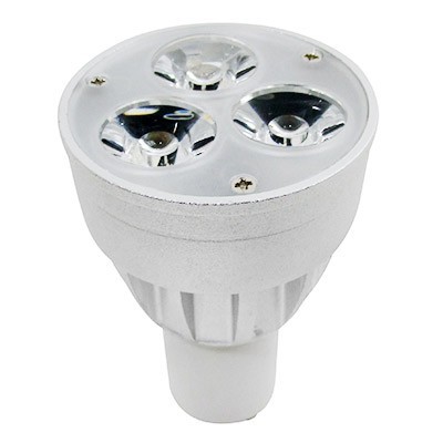LAMPARA LED 3 x 2W BASE GU10 WARM WHITE 30 grados GU10 LEDCO