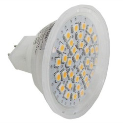 FOCO LED MR 16 3W BCO CALIDO 70lum MR 16-SMDLED/3w.