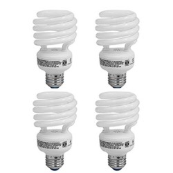 FOCO AHORRADOR ESPIRAL 26W L.B. 4-PK 37844 WESTINGHOUSE.