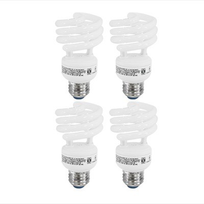 FOCO AHORRADOR ESPIRAL 19W CALIDA 4PK 38151 WESTINGHOUSE.