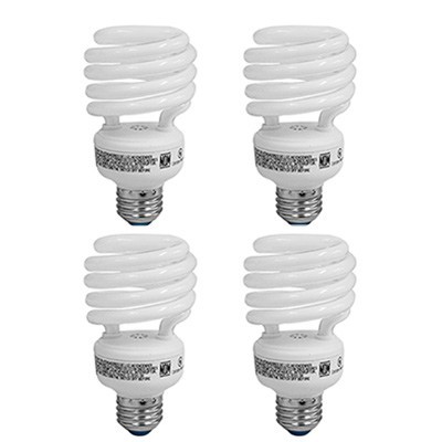 FOCO AHORRADOR ESPIRAL 26W L.B. 4-PK 37844 WESTINGHOUSE.