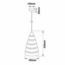 LUMINARIA LUINI CONO RAN CTL-7460/AL TECNO LITE