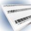 LUMINARIA OFICINA SOBREP MENEN 122cm LTL-3282/41 TECNO LITE.