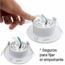 EMPOTRABLE AGLIANO YD-118/B-C MED ESFERA BCO TECNO LITE