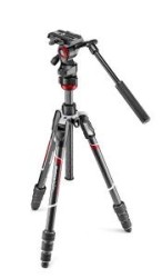(MVKBFRTC-LIVE) Tripie Befree Live de Fibra de Carbono para Video