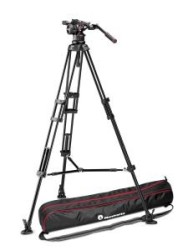(MVKN12TWINM) Kit de Cabeza Fluida de Video NitroTech N12 con Tripie 545B