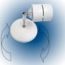 LUMINARIA CANOPE YSN-368L/B BLANCO TECNO LITE