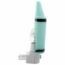 LAMPARA VELADORA CRAYON CELESTE FU0427 FULGORE.