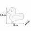 LAMPARA VELADORA PATITO FU0430 FULGORE.