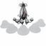 CANDIL NEGRO 5 LUECES TULIPAN 3932 ADESI