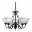 CANDIL NEGRO 5 LUECES TULIPAN 3932 ADESI