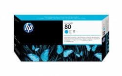 Cabezal HP 80 Cyan y Limpiador de Cabezal