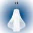 LUMINARIA COLG BLANCO 1L CEBOLLA H-0301-W ADESI