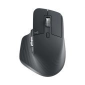 Mouse Logitech Mx Master 3S Óptico 8000Dpi 7 Botones Ergonómico Diestro Bluetooth Grafito 910-006561