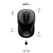 Mouse Acteck Optimize Trip Mi480 1600Dpi 2 Botones Ergonómico Inalámbrico Usb Negro Ac-934169
