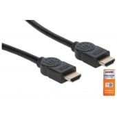 Cable Hdmi Manhattan Certificado Premium Hdmi 2.0 Macho - Hdmi 2.0 Macho 4K 60Hz Negro 355346