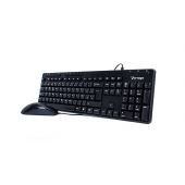 Kit Vorago Km-104 Teclado Y Mouse Alambrico Multimedia Usb