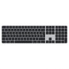 Teclado Apple Magic Keyboard Bluetooth Alámbrico E Inalámbrico Español Negro Mmmr3E/A