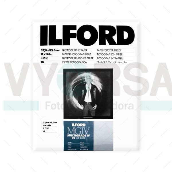 Papel ILFORD Multigrado IV RC 11X14 10H Perla