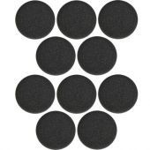 Almohadillas De Espuma Jabra 14101-45 Para Audífonos Evolve 20/65 10 Piezas Negro