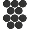 Almohadillas De Espuma Jabra 14101-45 Para Audífonos Evolve 20/65 10 Piezas Negro