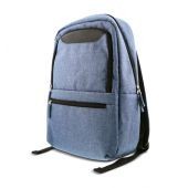 Mochila Para Laptop Xtexh Xtb-212 De Poliéster Winsor 15.6" Negro/Azul