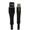 Cable Adaptador Usb Ghia Gac-201N Usb-A Macho A Usb-C Macho 1M Negro