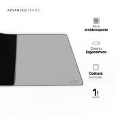 Mousepad Acteck Vive Flow Max Mt480 90Cm X 40Cm Grosor 3Mm Negro Gris Ac-934473