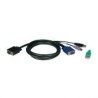 Juego De Cables Tripp Lite P780-010 Usb/Ps2 Para Kvms Netcontroller Serie B040 Y B042 3.05 M