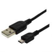 Cable X-Case Usb 2.0 A Micro Usb B Macho A Macho De 1.80 Metros Negro Acccable42Micr