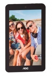 Tablet AOC A726 7, 8GB, 1024 x 600 Pixeles, Android, Bluetooth, Neg...