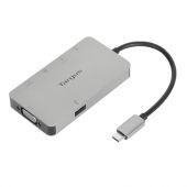Docking Station Targus Dock419Usz Usb-C 3X Usb 3.0 1X Hdmi 1X Vga 1X Rj-45 Gris