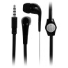 Manos Libres Flat Negro iPhone