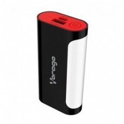 Cargador Portátil Vorago PB-300, 6000mAh, Negro/Rojo