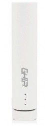Cargador Portátil Ghia Power Bank Volta GAC-036, 2200mAh, Blanco
