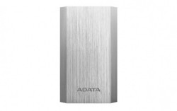 Cargador Portátil Adata Power Bank AA10050, 10.050mAh, Plata
