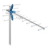 Antena Para Televisión Steren Ant-Uhf 130 Exteriores Uhf Plata
