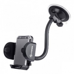 Steren Soporte para Celular con Brazo Flexible, Negroo
