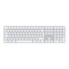 Teclado Apple Magic Keyboard Con Touch Id Y Teclado Numérico Español Plata Mk2C3La/A