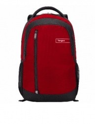 Targus Mochila Sport Backpack para Laptop 15.6, Rojo