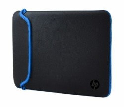 HP Maletín de Neopreno para Laptop 15.6", Negro/Azul