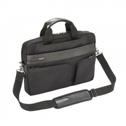 Targus Maletín Lomax Ultradelgado para Laptop 13.3'', Negro
