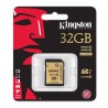 Tarjeta Kingston 32GB SDA C10