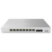 Switch Cisco Meraki Ms120-8 8X Puertos 1Gbe+2 Puertos Sfp 16.000 Entradas Gestionado