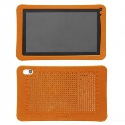 Acteck Funda de Silicón FP-100 para Tablet 7'' Naranja