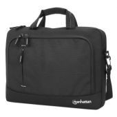 Maletín De Poliéster Manhattan Pet Helsinki Para Laptop 14.1" Negro 440363